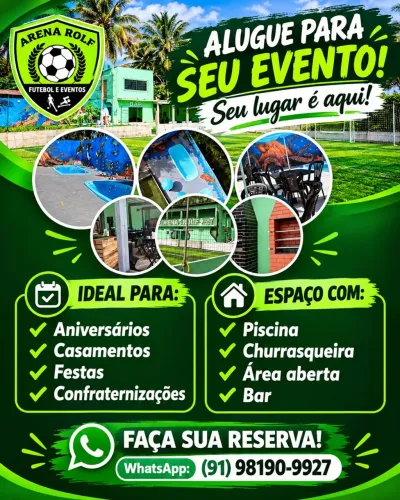 ALUGAMOS PARA EVENTOS ARENA ROLF