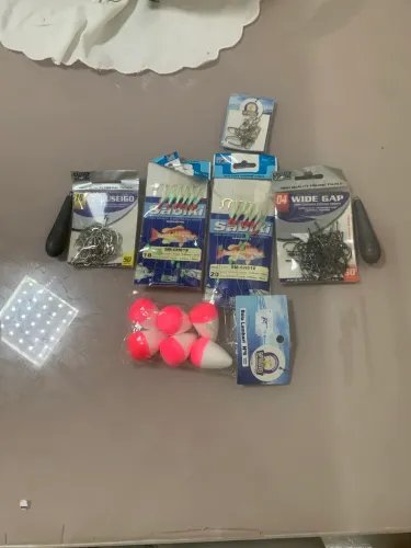 Kit pesca + vara de pesca e molinete
