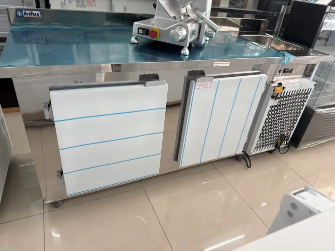 Balcão de serviço inox refrigerado 1.90 Mts com Cuba novo consultar valores