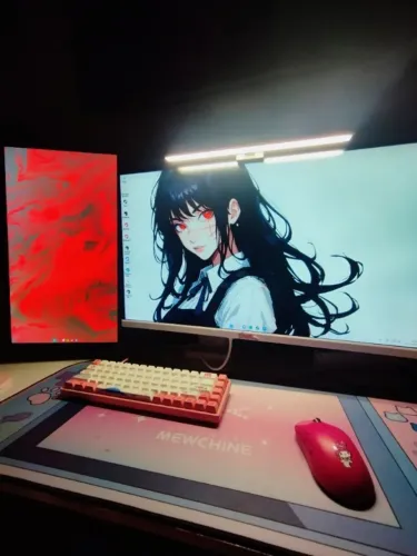 Suporte Articulado Duplo de Monitor Zinnia (Pistão a Gás) 13" a 34"