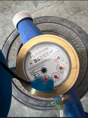 Hidrômetro conta litros com pulso