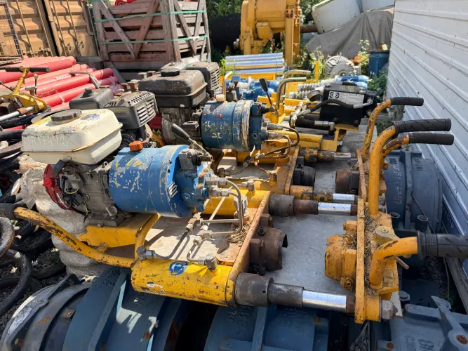 Conjunto Bomba Hidráulica Airless Industrial Motor Gasolina