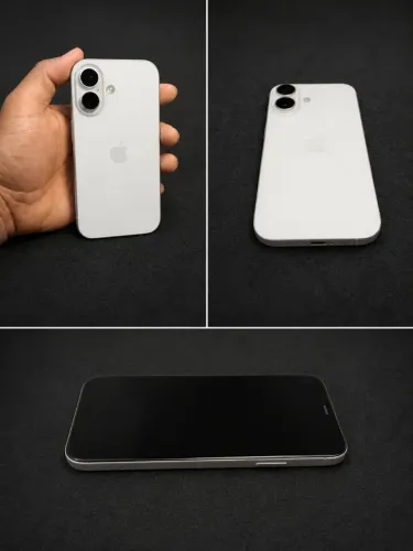 iPhone 16 + capinha + carregador