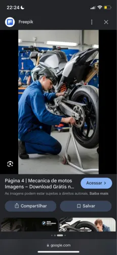 Mecânico motos experiência 