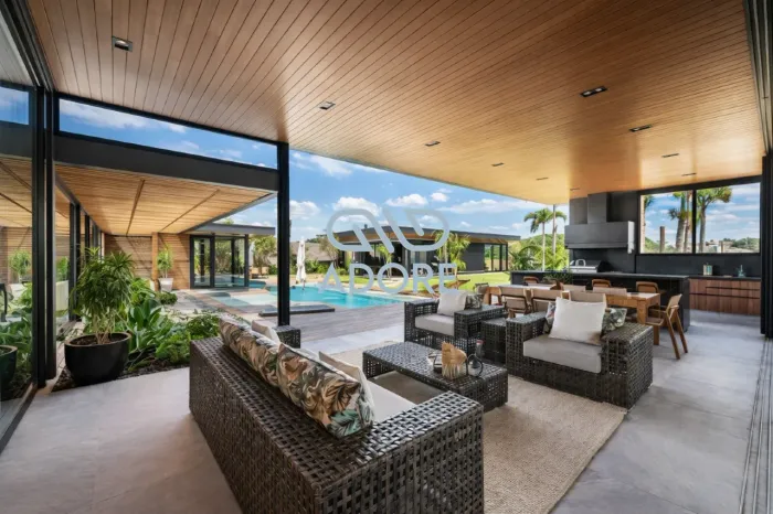 Casa à venda no Condomínio Reserva Petrus  Indaiatuba/SP | 6 Quartos | 900 m² Construção