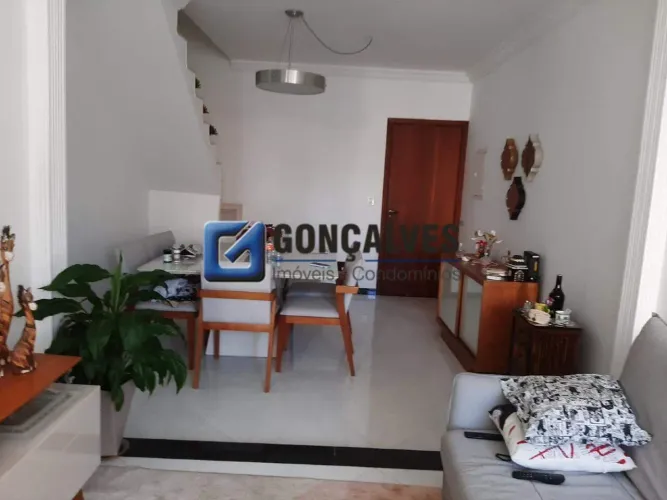 Cobertura à venda no Barcelona  3 dorms (2 suítes) com 2 varandas, 2 vagas | São Caetano d