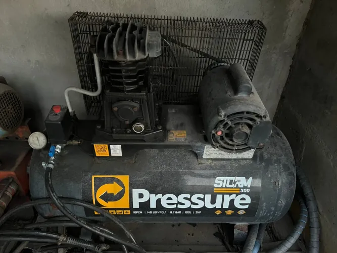 Compressor pressure 100l