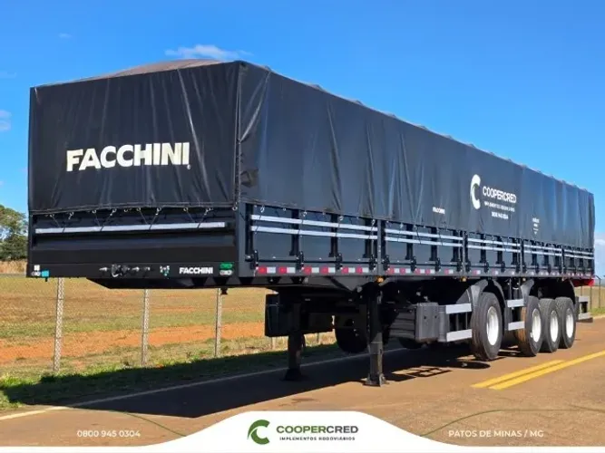 Graneleira 4º Eixo Facchini 0km à Pronta Entrega 14,50m Chapa