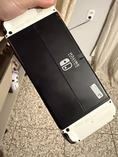 Nintendo Switch OLED Branco Completo + Caixa Original ?