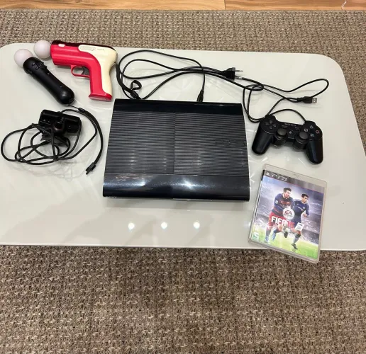 Ps3 Super Slim 232 GB + Kit completo