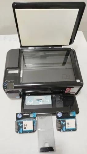 Impressora Scanner Copiadora HP Photosmart C4480 All-in-One
