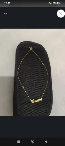 VENDO COLAR OURO 18 K