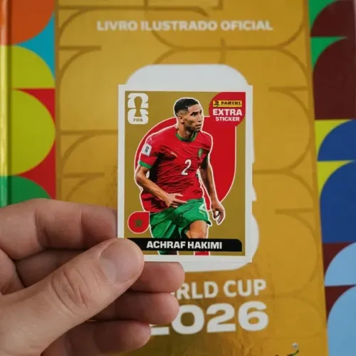 Figurinha Legend Hakimi Ouro Copa Do Mundo 2026 Original