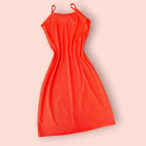 Vestido Canelado