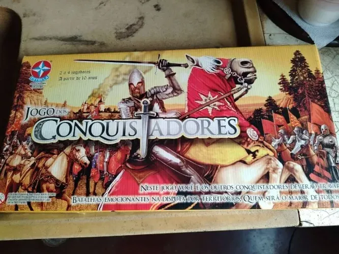 Jogo Dos Conquistadores - Brinquedo Completo da Estrela