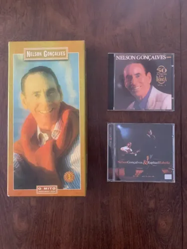 Coleção Nelson Gonçalves (Caixa "O Mito" com 3cds + 2cds)