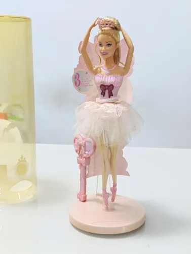 Raridade 2007: Barbie Bailarina Giratória Mecânica Na Caixa Mattel