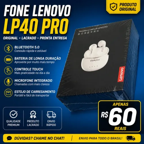 Lenovo Fone LP 40 Pro
