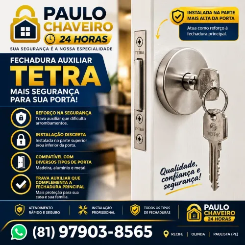 Fechadura de segurança Tetra