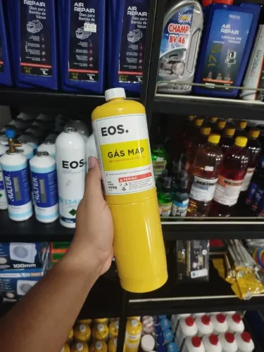 Gás Refil MAP EOS Profissional Para Maçaricos 400g