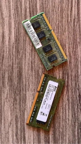 Memória DDR3 SO-DIMM 2 GB R$30/cada