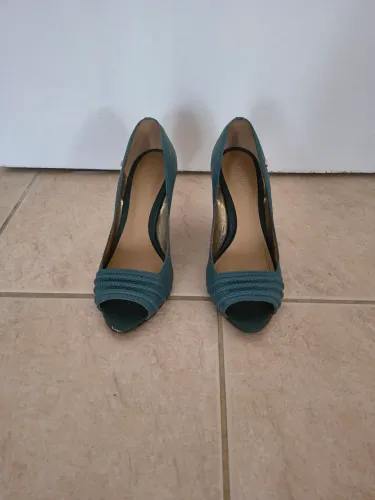 Sapatos femininos peeptoe