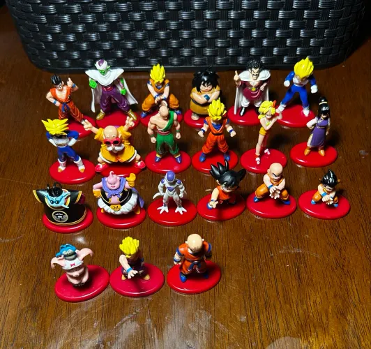 Coleção 21 Miniaturas - Dragonball Z Coca Cola - 2003-2005 Raro