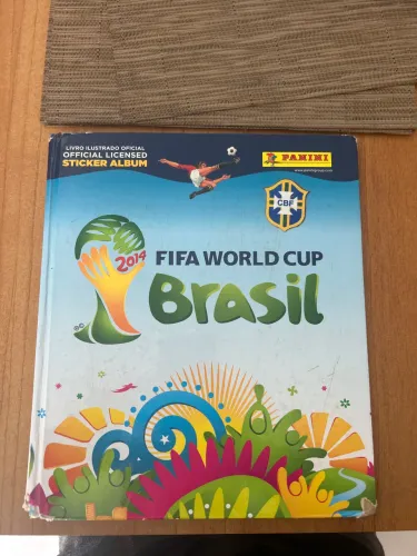 Álbum de capa dura, copa 2014 completo