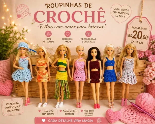 ROUPAS PARA BARBIE