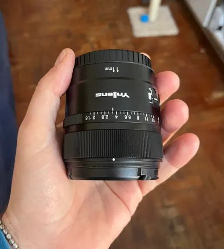 Yongnuo yn11mm f1.8s f1.8z da dsm wl lentes de câmera com controle remoto 11mm para sony