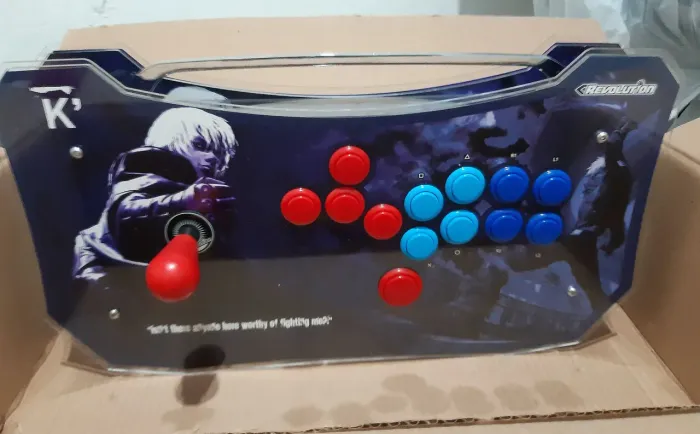 Controle arcade placa brook universal ps3 ps4 ps5 switch PC e só plug 