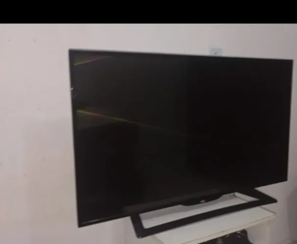 Tv 43 polegadas não é smart