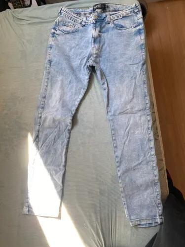 Calça jeans clara THING nova tam 42