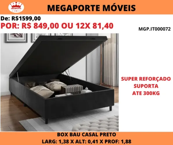 BOX BAÚ CASAL 1.38