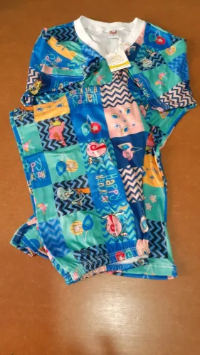  3 Pijamas 8 Anos Masculino Curto