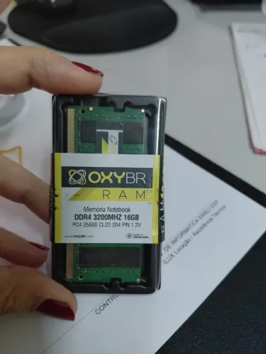Memória RAM Notebook DDR4 3200MHZ 16GB OXYBR