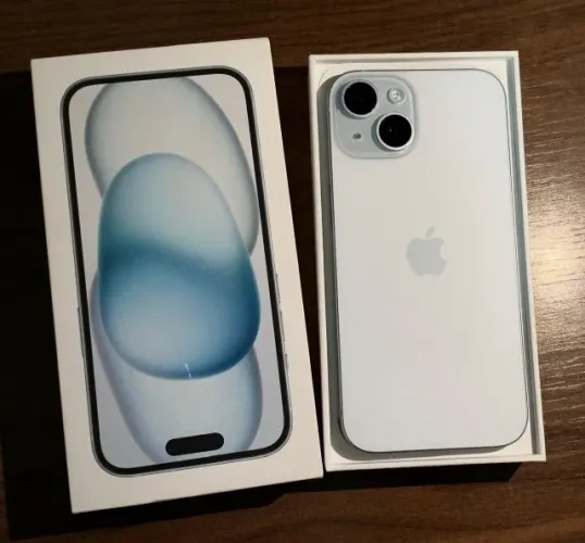 iPhone 15, 100% Bateria
