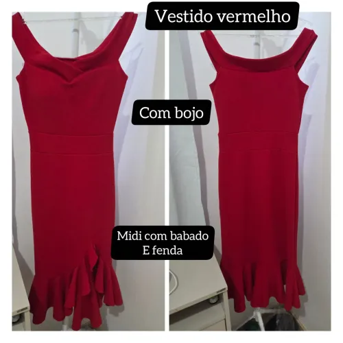 Lindo vestido vermelho