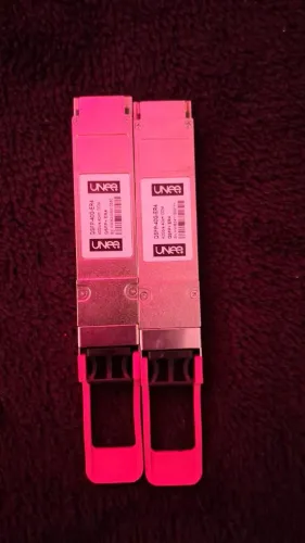 Módulos transceptores ópticos Unee QSFP-40G-ER4 de 40 Gbps com alcance de 40 km