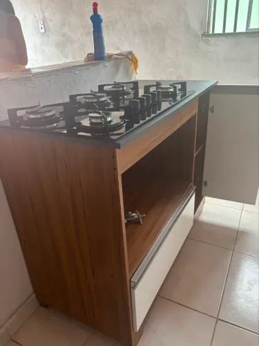 Fogão Cooktop 5 Bocas com Balcão - NOVO, Nunca Usado!