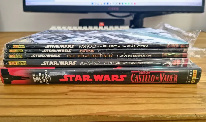 Coleção Star Wars Panini - 6 HQs Lacradas / Novas
