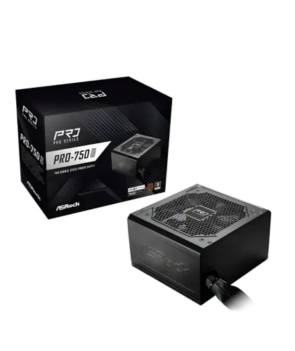 Fonte Asrock Pro 750w 80 Plus Bronze Atx 3.1 Pro-750b