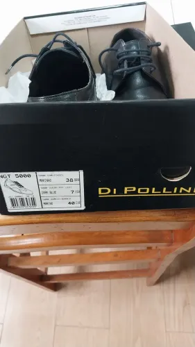 Sapato masculino couro di pollini