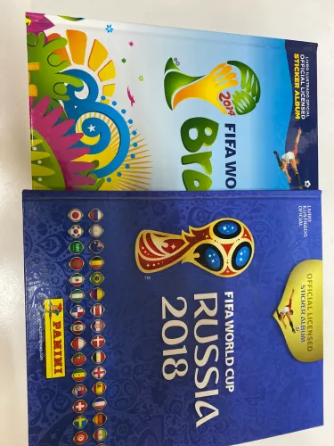 Álbum da Copa do Mundo 2014 e 2018