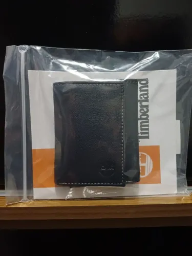 Carteira Timberland Trifold - Proteção RFID- Couro Genuini *