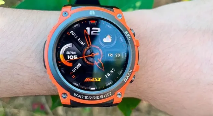 Smartwatch Aurora one Maxx tela amoled bateria 14 dias recebe chamadas