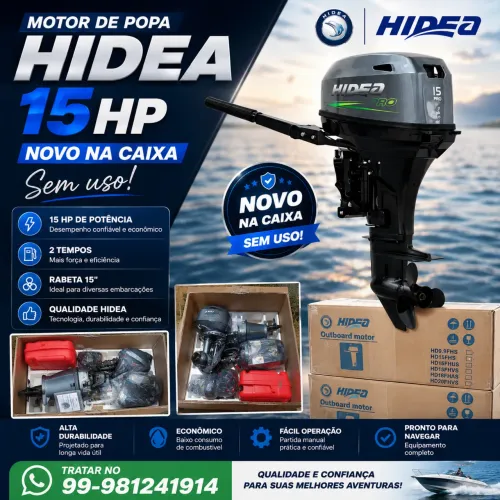 Motor Hidea 15 HP zero