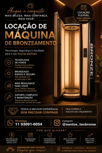? Fature com Bronzeamento sem Comprar Máquina!
