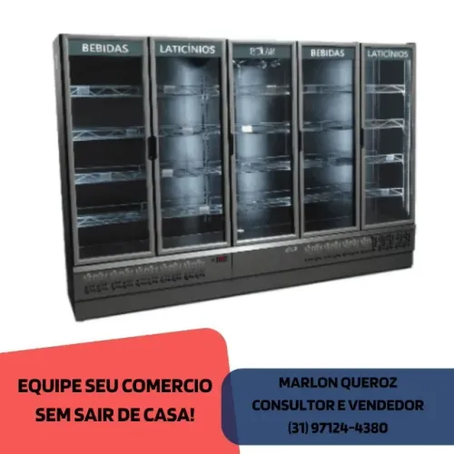 Refrigerador de 5 Portas Polar 220v Novo