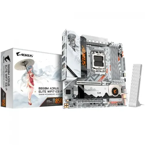 Placa mãe B850M Aorus Elite WiFi7 ICE-P